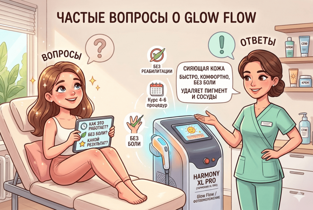 Вопросы про glow flow